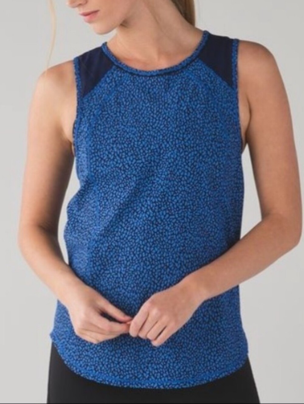 Lululemon Blue Sculpt Tank